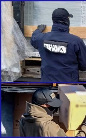 [VIDEO] W tirach próbowano przemycić ponad 35 mln papierosów