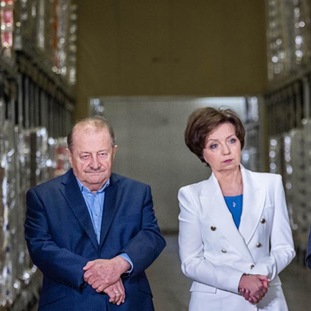 Wizyta wiceministra Pawła Szefernakera w TAGO Przedsiębiorstwie Przemysłu Cukierniczego